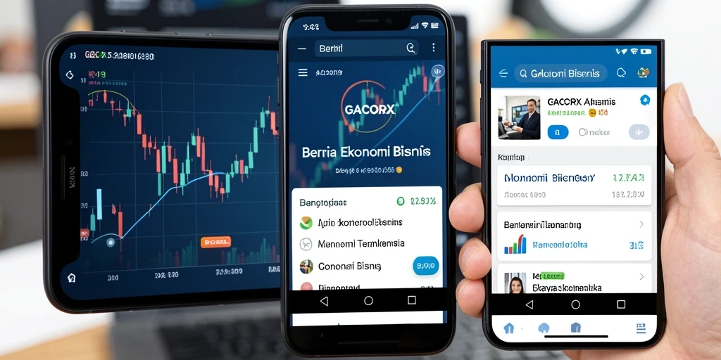 Tampilan utama GACORX dengan informasi Ekonomi Bisnis terbaru.